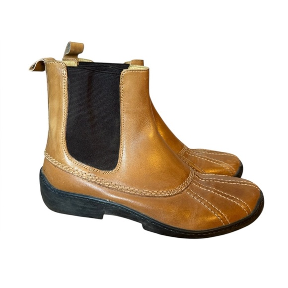 Polo Ralph Lauren Leather Chelsea Duck Boots - Picture 1 of 7